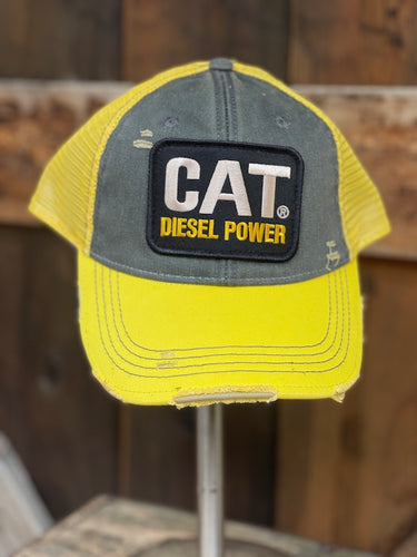 Playing in the Dirt Hat- Gold/Grey Snapback